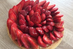 Tarte-aux-fraises